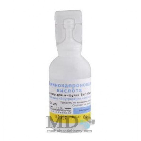 Acidum Aminocapronicum solution 5% 100ml