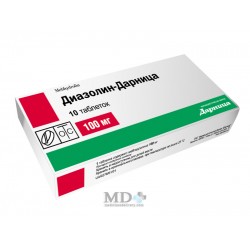 Diazolinum dragee 100mg #10