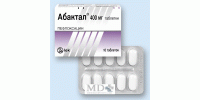 Abaktal tablets 400mg #10