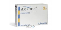 Amaryl tablets 3mg #30