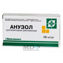 Anuzol suppositories rectal #10