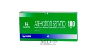 Atenolol tablets 100mg #20