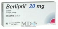 Berlipril tablets 20mg #30