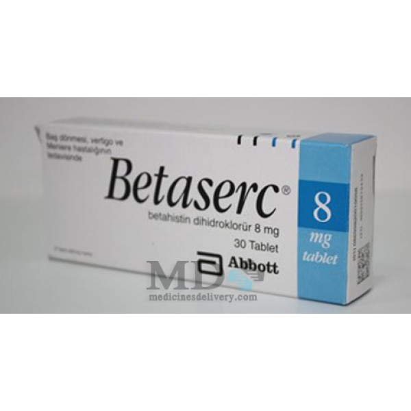 Betaserc tablets 8mg #30