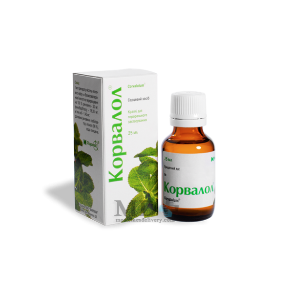 Corvalol (Corvalolum) drops 25ml