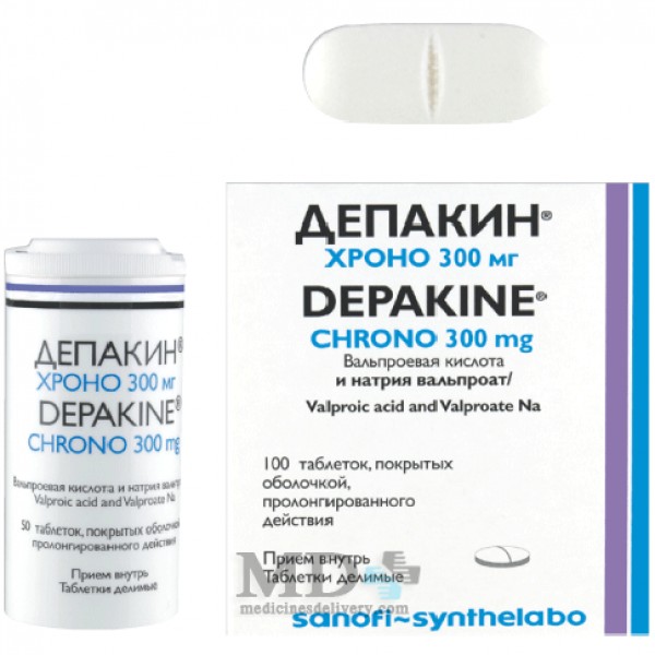 Depakine chrono 300mg #100