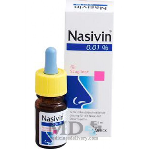 Nasivin 0,01% solution 5ml