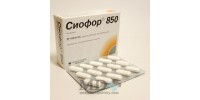 Siofor tablets 850mg #60