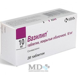 Vasilip 10mg #28