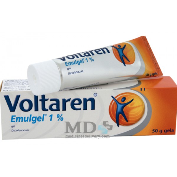 Voltaren emulgel 1% tube 50g